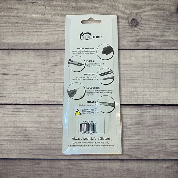 *NEW* Eurotool PLR-275.10 Pro-Quality Round Nose Plier - Picture 3 of 3